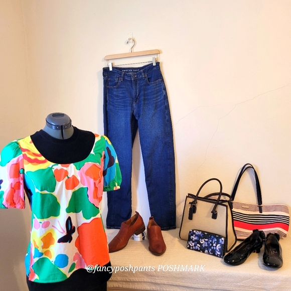 LUCKY BRAND leather bootie super soft quality leather slip on stacked heel shoe - Picture 9 of 17